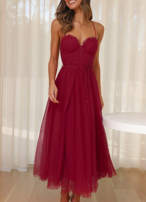 Valenzora | Sleeveless Midi Dress