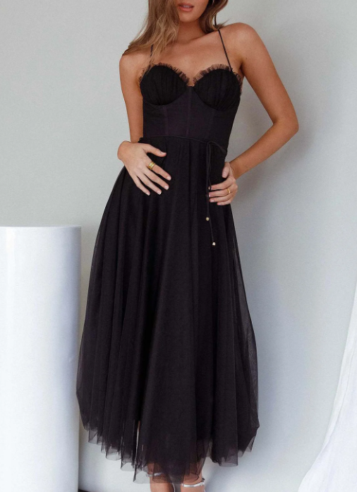 Valenzora | Sleeveless Midi Dress