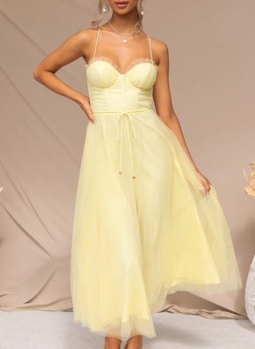 Valenzora | Sleeveless Midi Dress