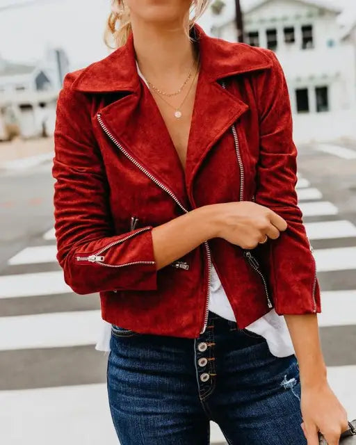 Solid-color jacket