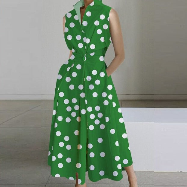 Valenzora | Elegant short-sleeved dress