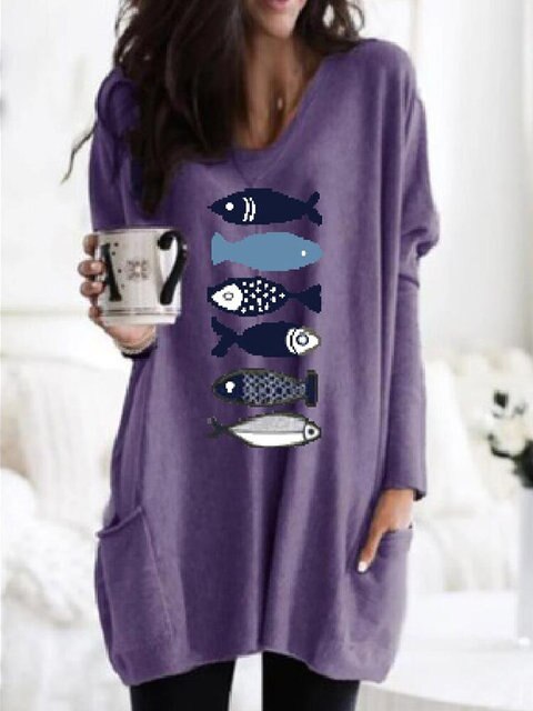 Long sweater for women
