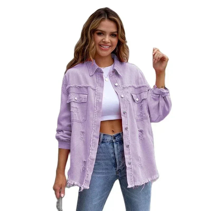 Valenzora | Stylish Casual Denim Jacket