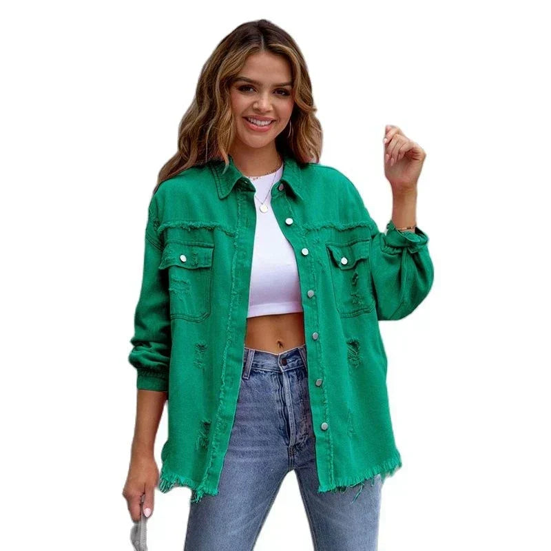 Valenzora | Stylish Casual Denim Jacket