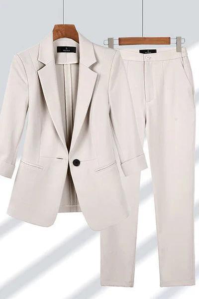 Valenzora | Elegant Set with Blazer and Trousers for Women