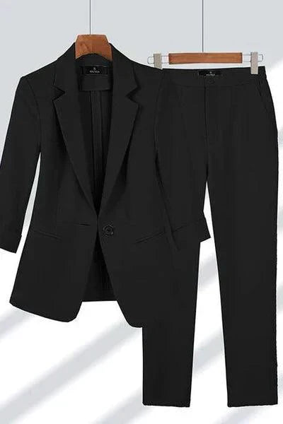Valenzora | Elegant Set with Blazer and Trousers for Women