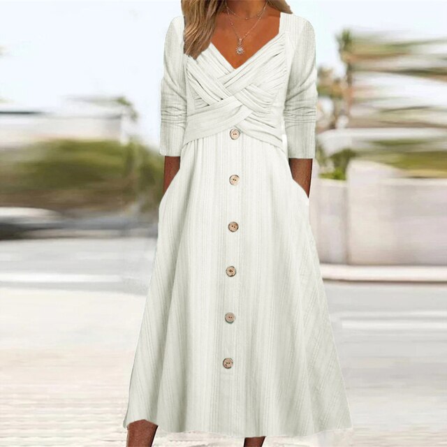 Valenzora A-line dress