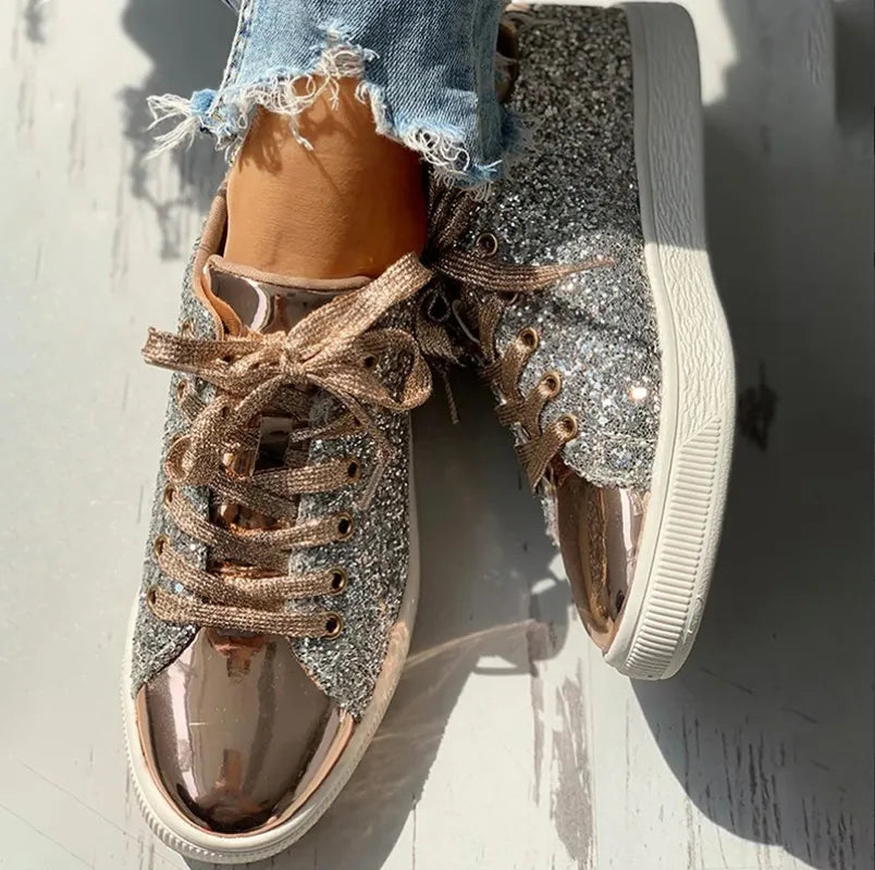 Valenzora | Luxury casual women's shoes with sequins