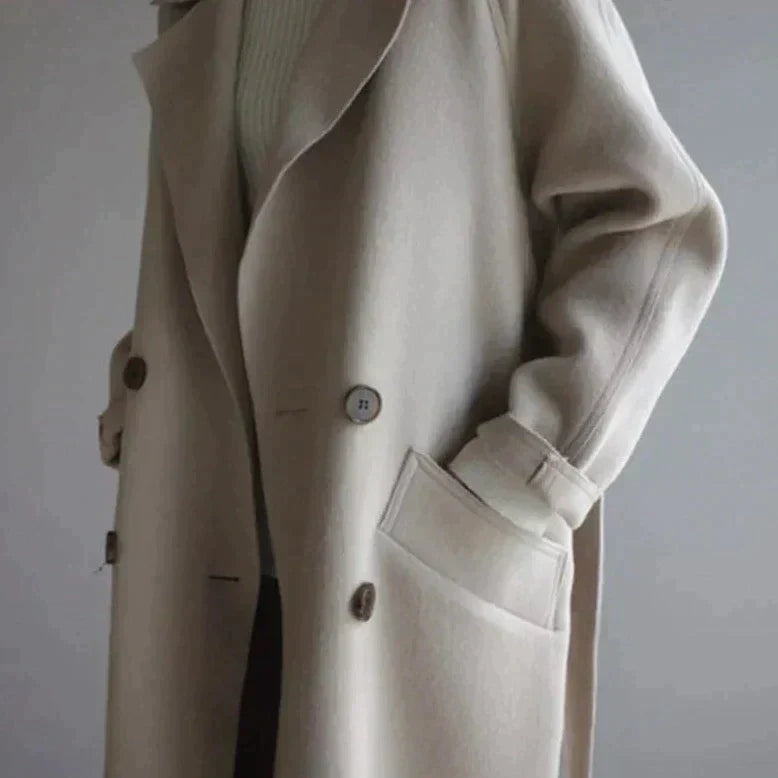 Damen Wollmantel Herbst/Winter