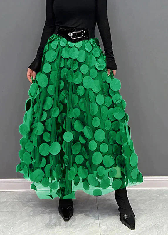 Valenzora - Elegant polka dot skirt