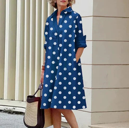 Valenzora | Hemdblusenkleid für Damen