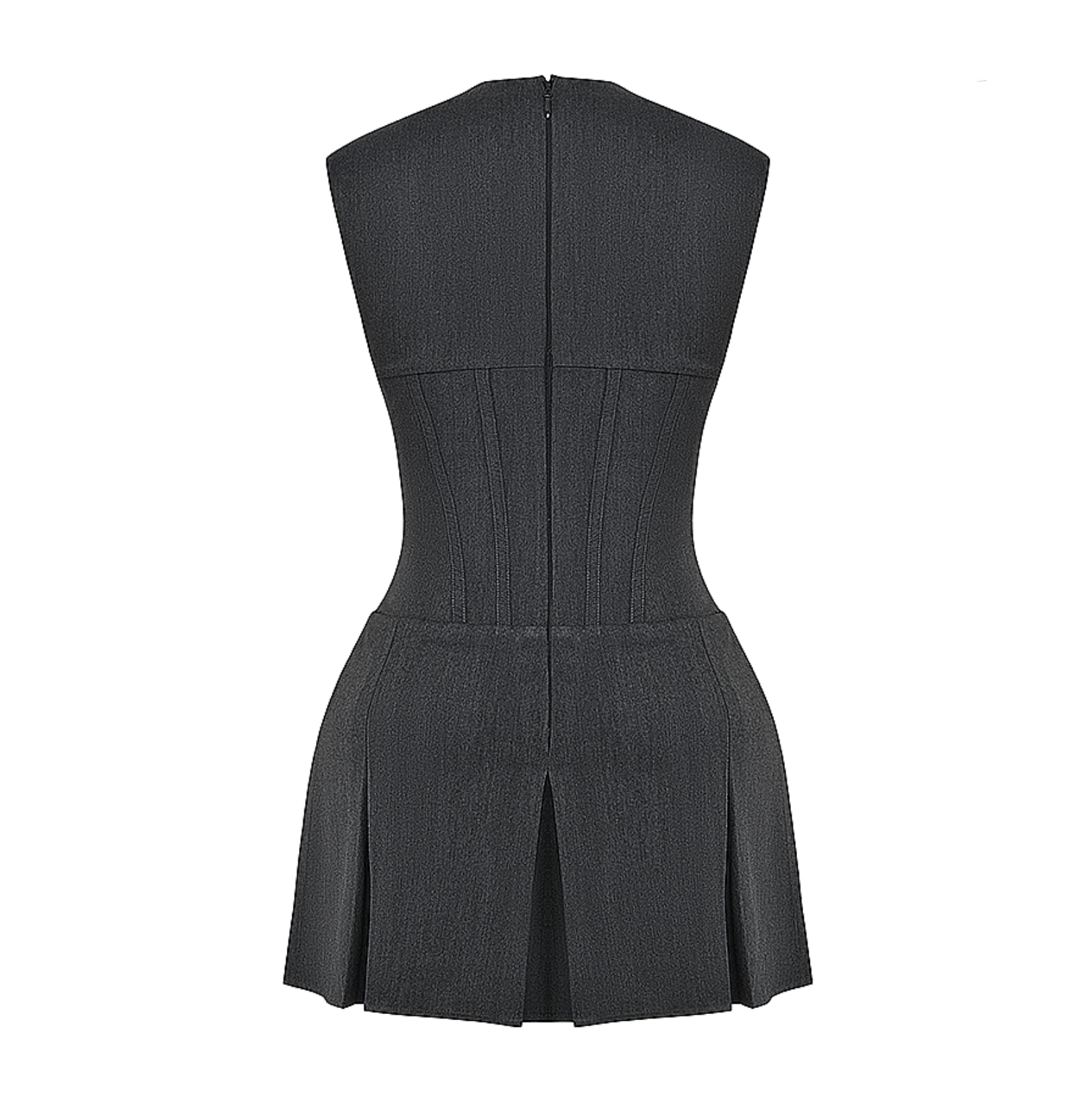 Valenzora | Mini dress with corset and pleated skirt for women