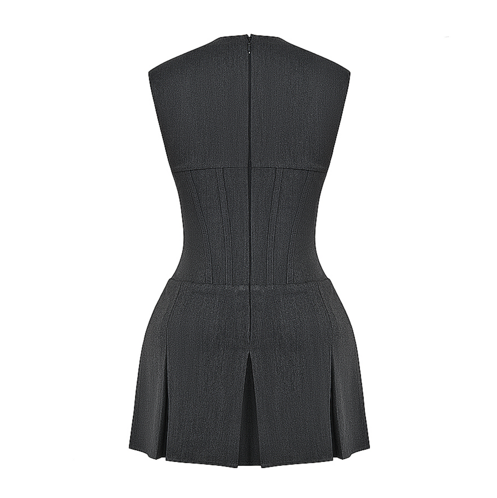 Valenzora | Plissiertes Minikleid