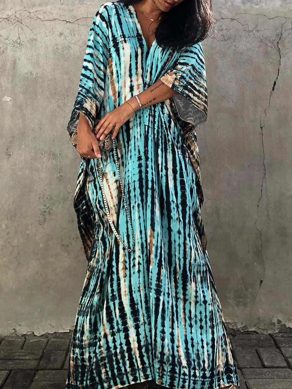 Valenzora | Summer Kaftan Maxi Dress