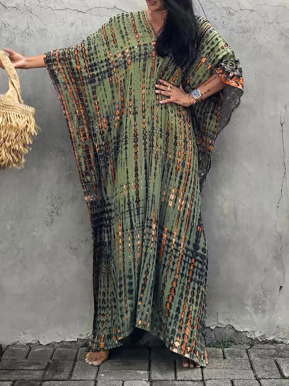 Valenzora | Summer Kaftan Maxi Dress