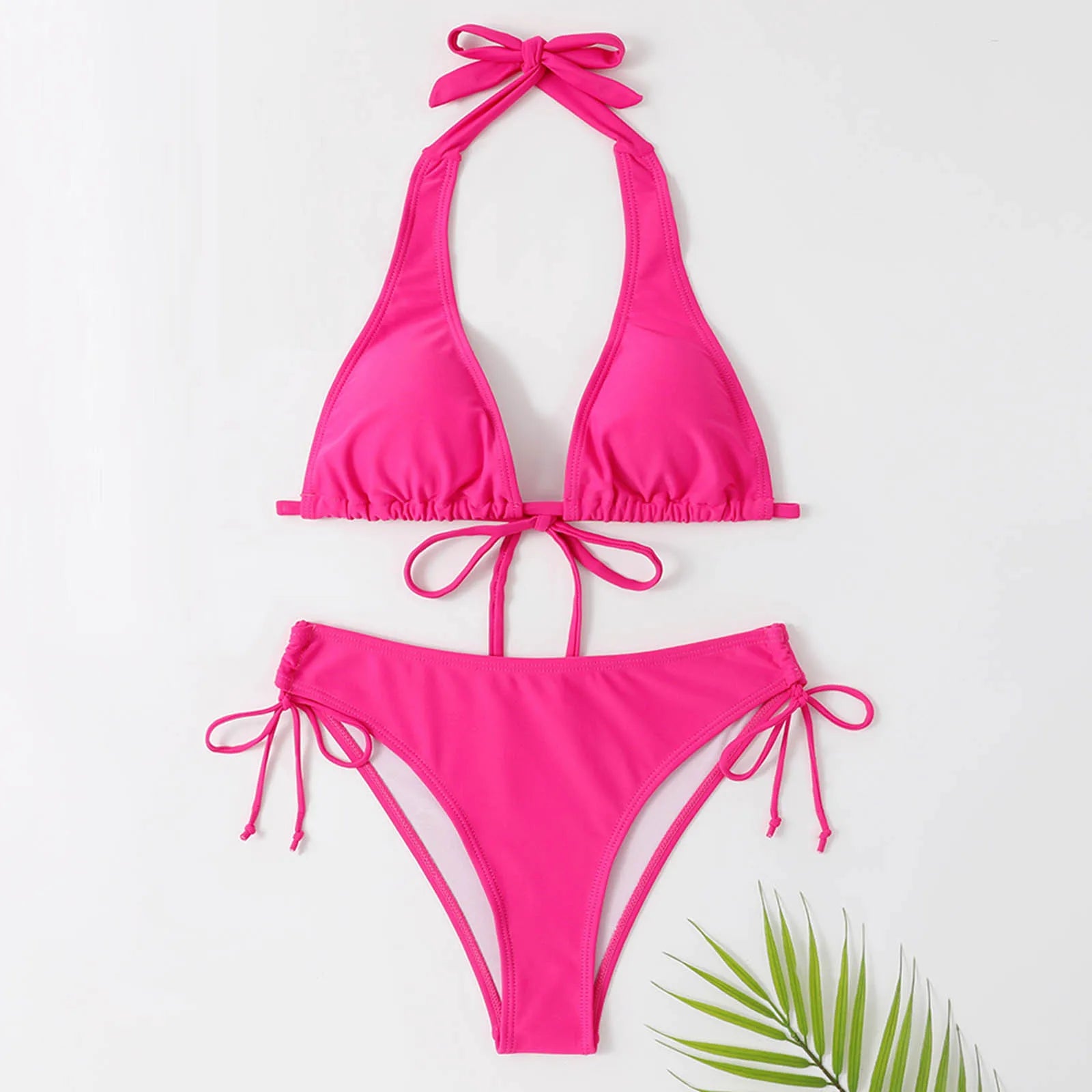 Valenzora – Klassischer schwarzer Neckholder-Bikini