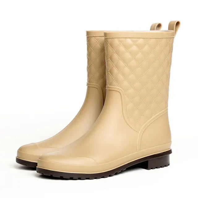 Valenzora | Waterproof Platform Rain Boots