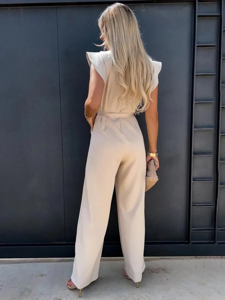 Valenzora | Elegant combination with flounce sleeves