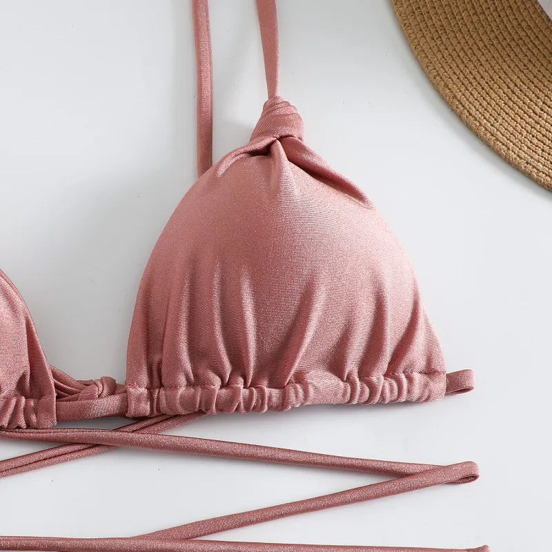 Valenzora | Sexy Kreuzträger-Bikini-Set