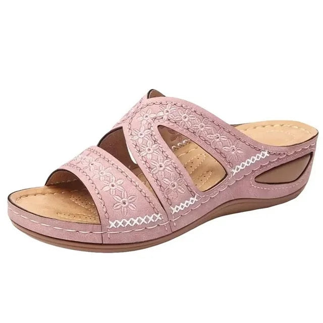 Valenzora - Premium Orthopedic Wedge Sandals with Open Toe