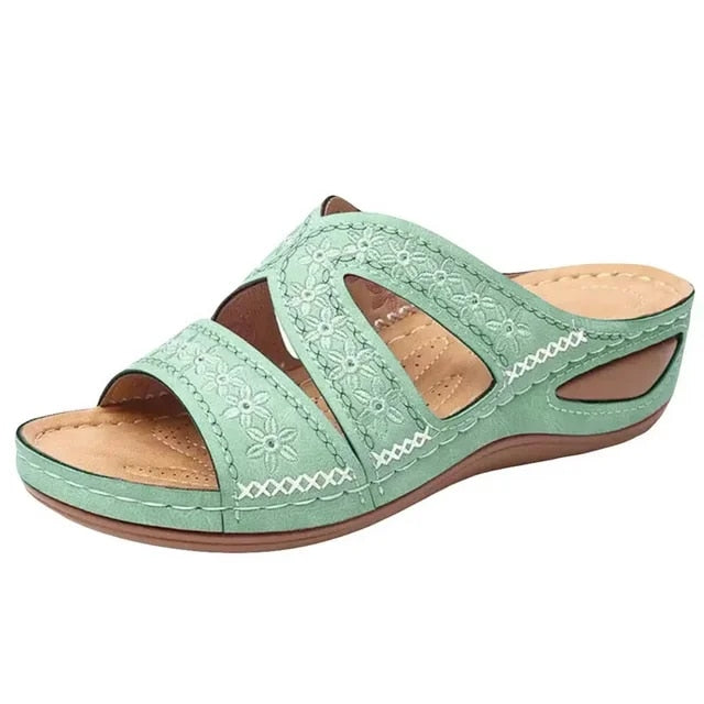 Valenzora - Premium Orthopedic Wedge Sandals with Open Toe