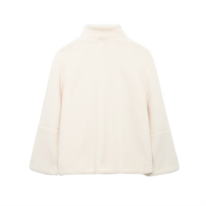Valenzora | Kuschelige Fleece-Reißverschlussjacke