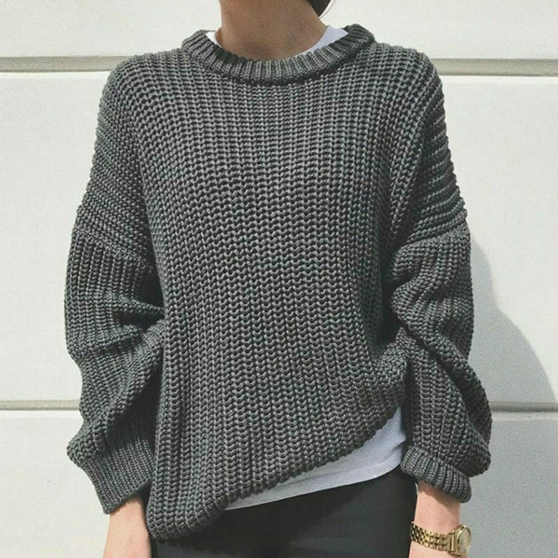 Valenzora | Lässiger, fester Strickpullover