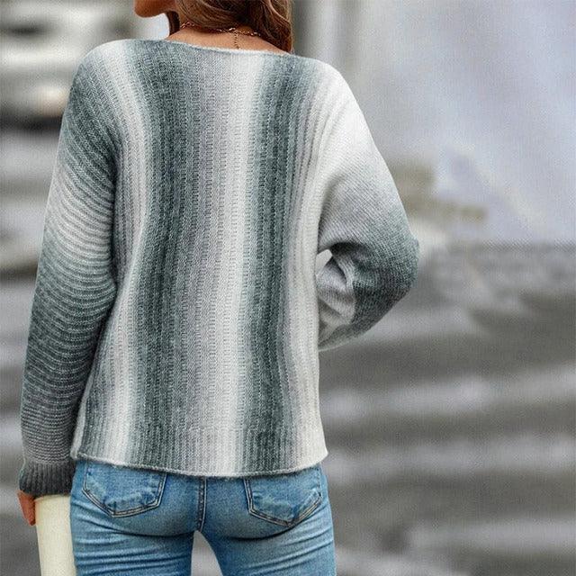Valenzora | Pullover für Damen mit Farbverlauf
