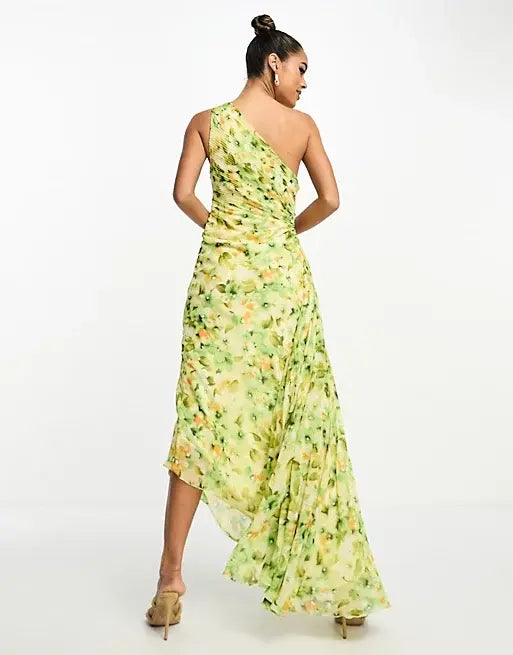 Valenzora | One Shoulder Maxi Dress
