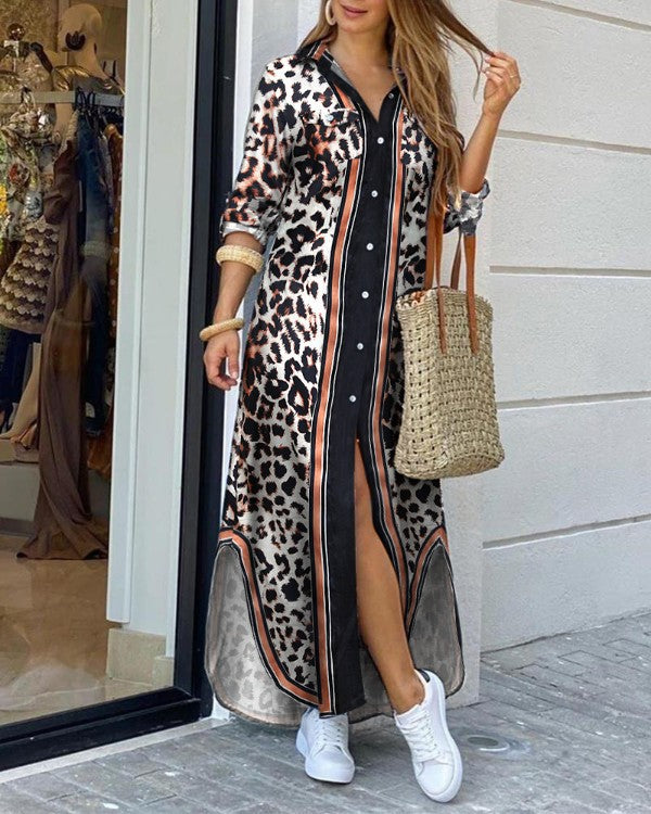 Valenzora | Spring and summer fashion sexy blouse long skirt dress