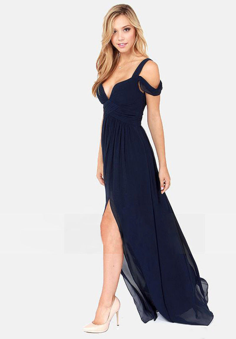 Valenzora | Langes, elegantes griechisches Plisseekleid