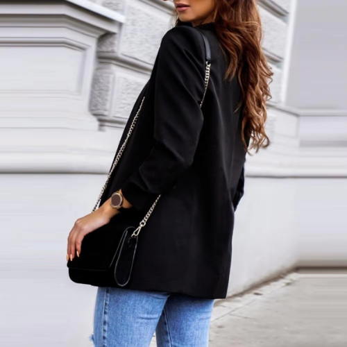 Valenzora | Stylish women's blazers with single button closure, ideal for work