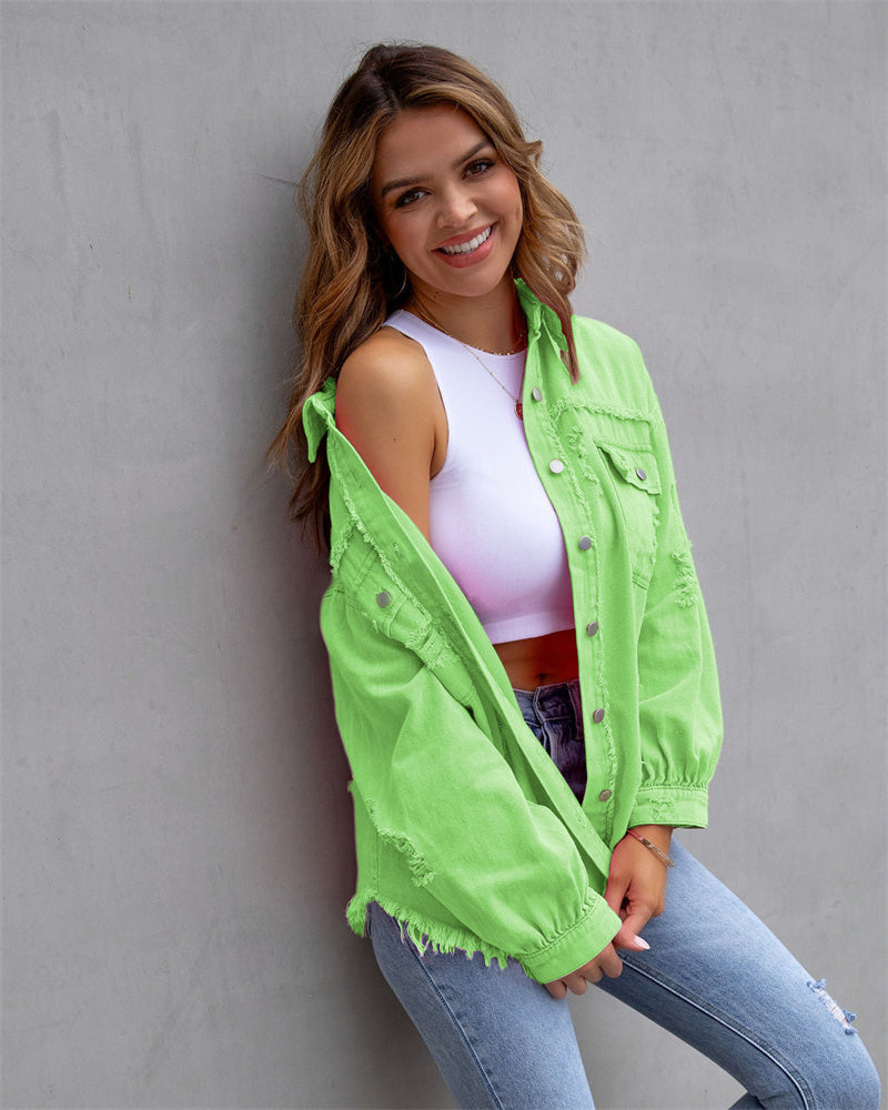 Valenzora | Stylish denim jacket for women
