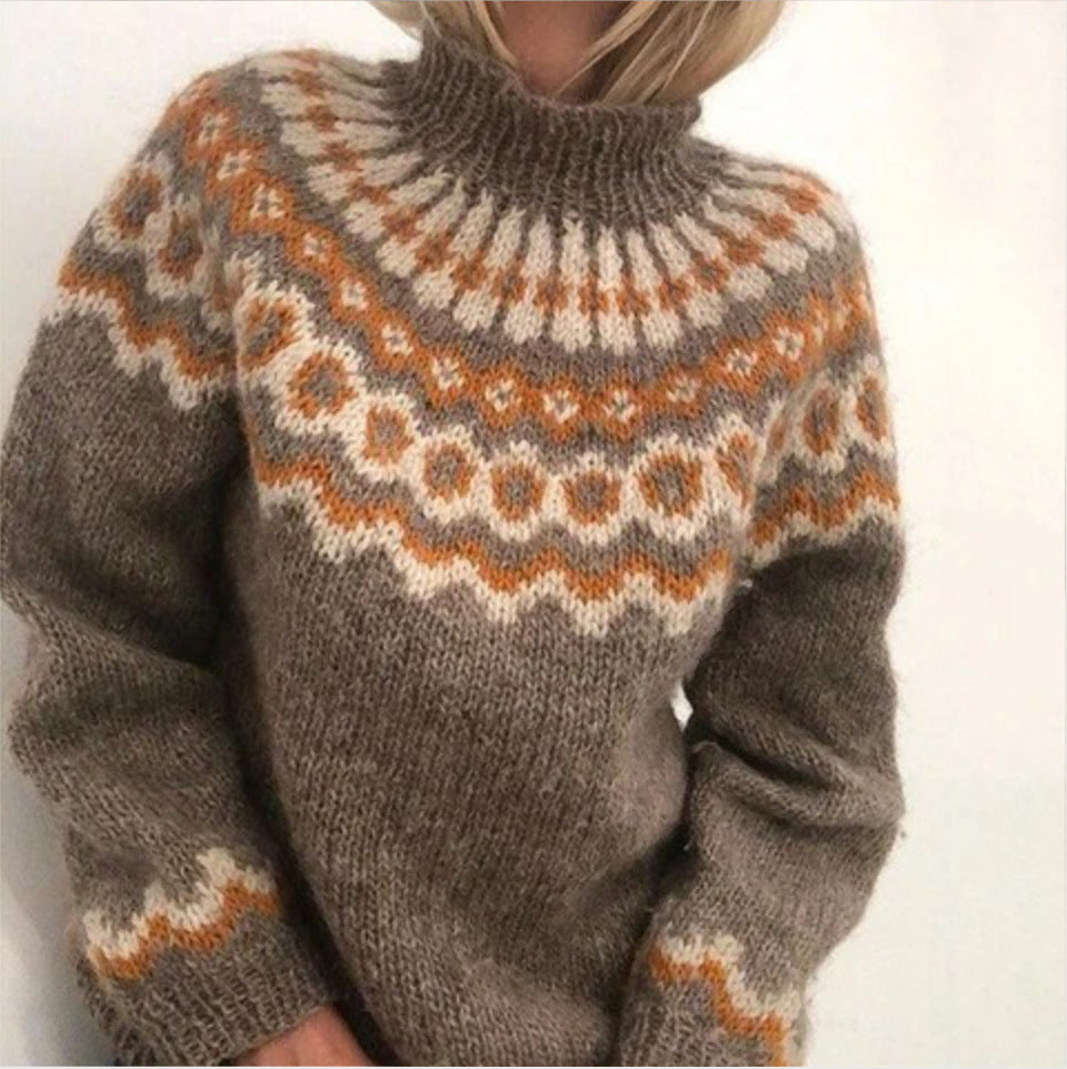 Valenzora | Winterpullover – weicher Damenpullover aus Wolle-Kaschmir für kalte Tage