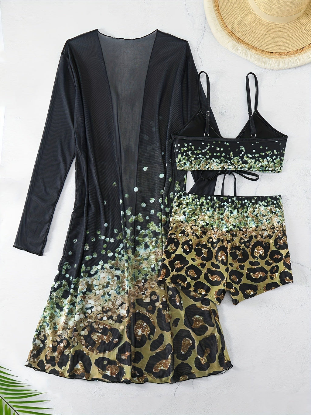 Valenzora | Bikini-Set mit Leopardenmuster