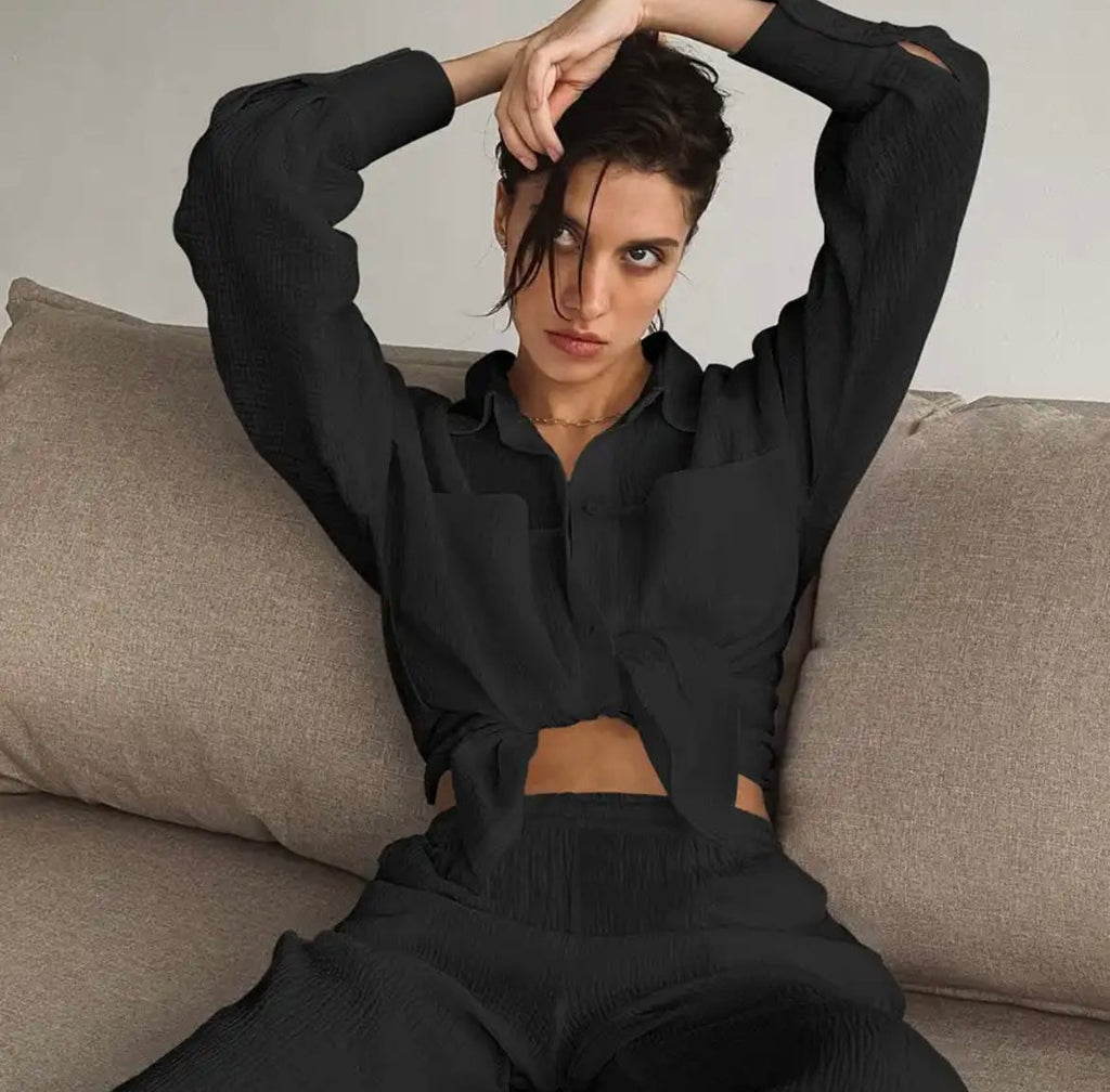 Valenzora | Muslin Two-Piece Set