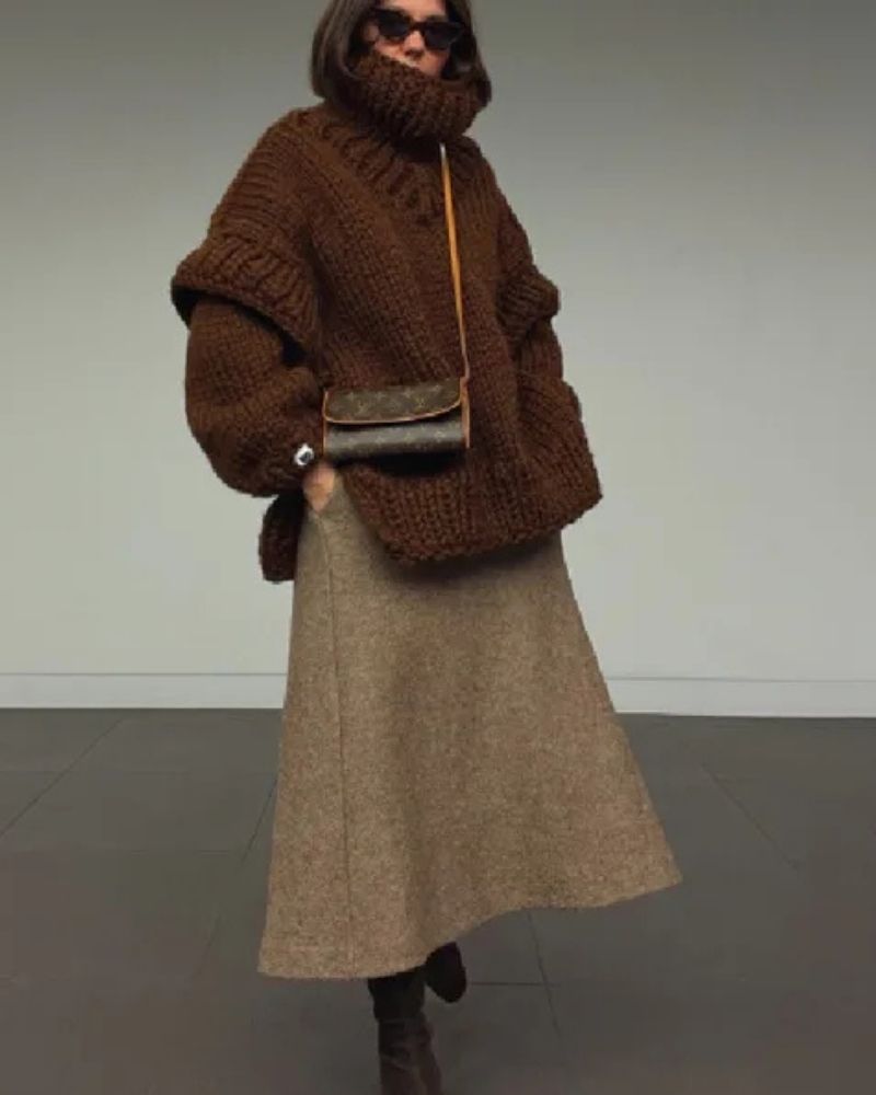 Valenzora | Oversized Knit Sweaters