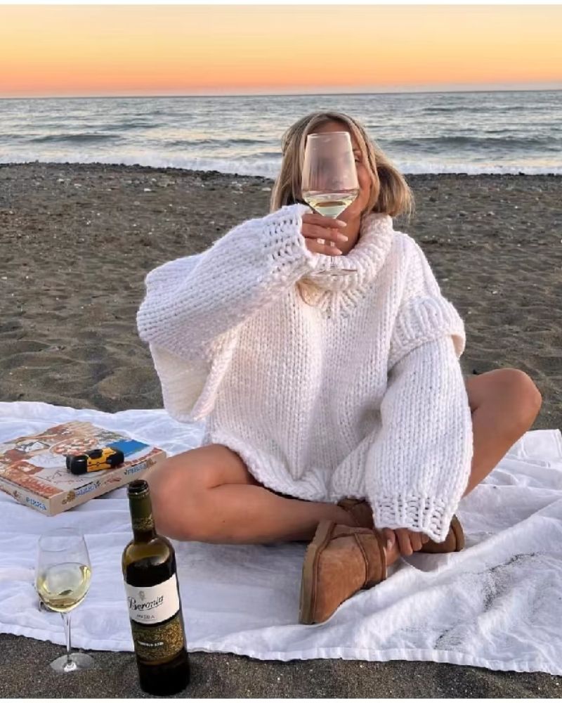 Valenzora | Oversized Knit Sweaters