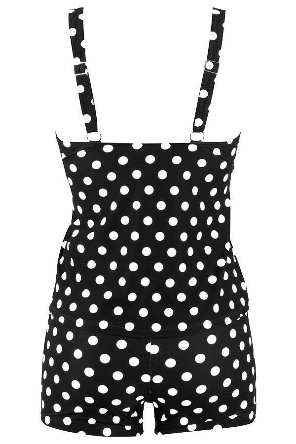 Valenzora | Polka Dot Tankini Set for Women