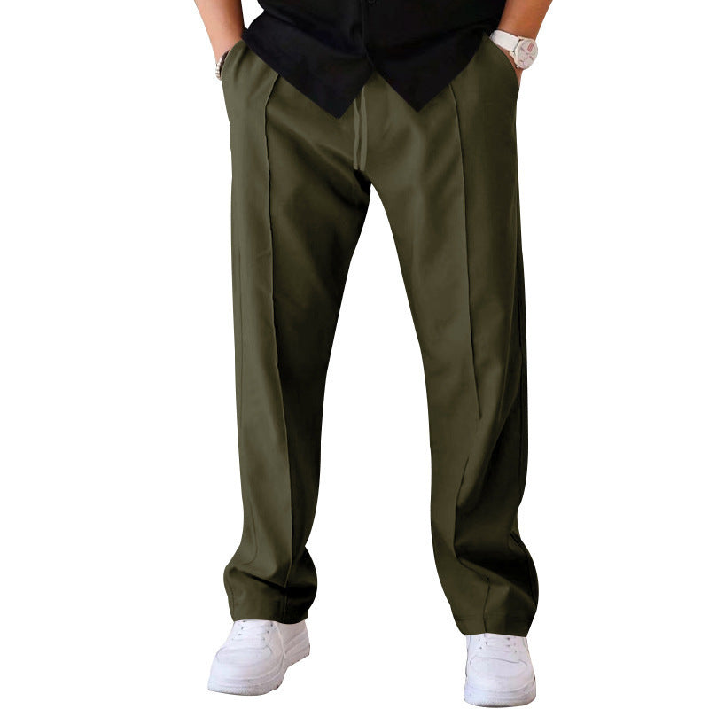 Wide-leg leisure trousers