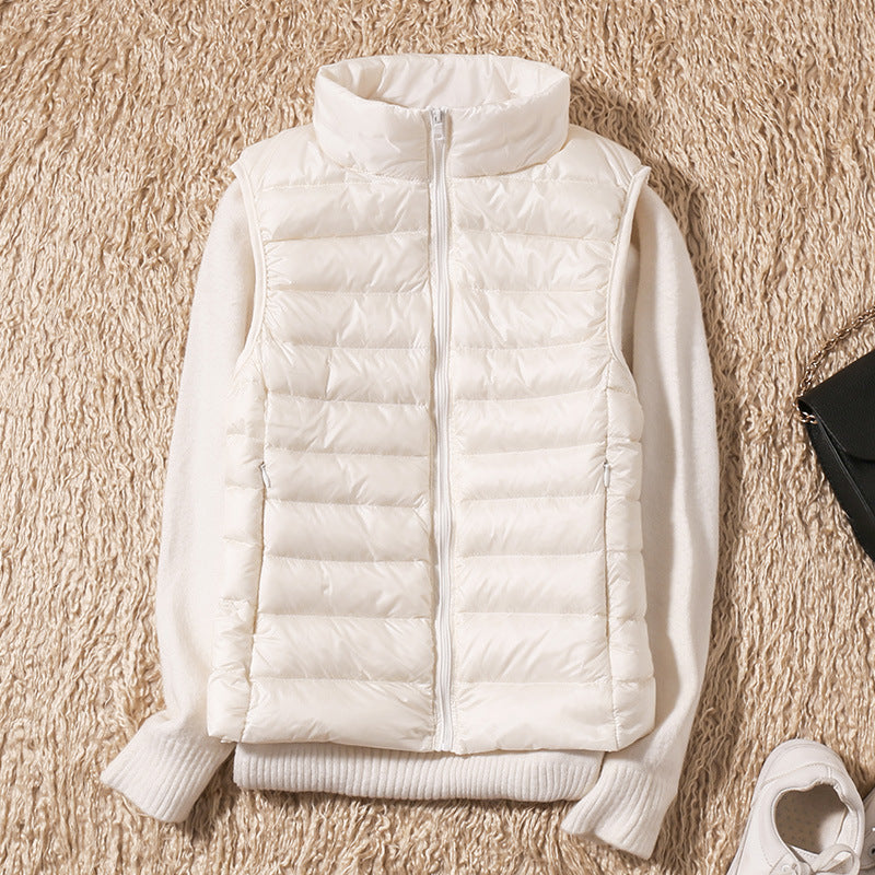 Valenzora | Ultralight Down Vest: Warmth and Style for Cold Days