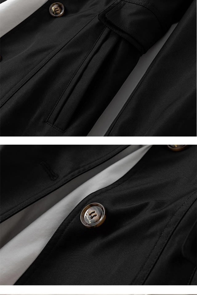 Valenzora | Slim-fit women's trench coat in Korean style for spring and autumn