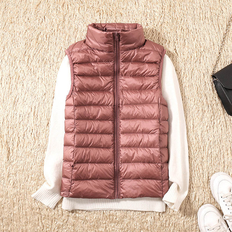 Valenzora | Microlight Down Vest for Women