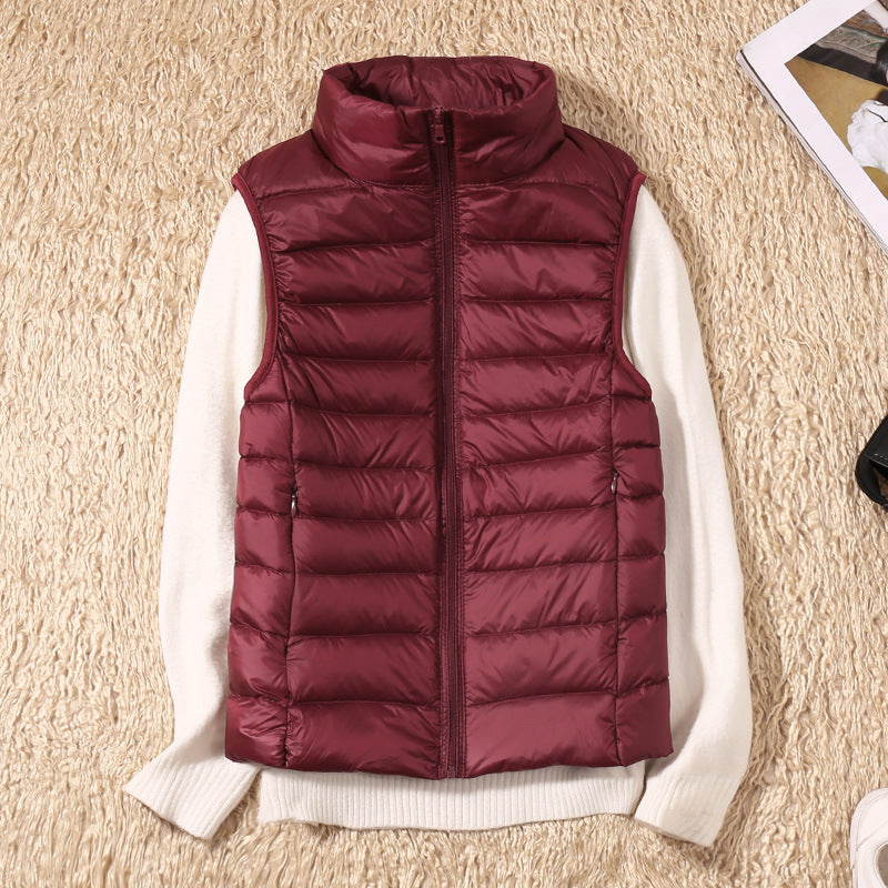 Valenzora | Ultralight Down Vest: Warmth and Style for Cold Days