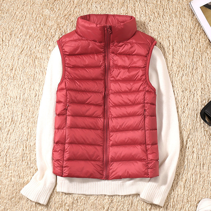 Valenzora | Microlight Down Vest for Women