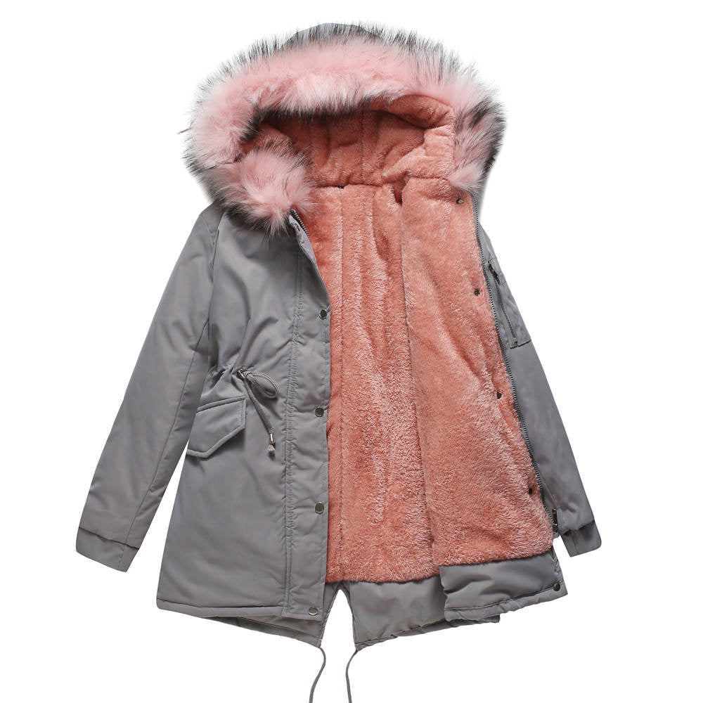 Valenzora | Women's parka with hood and modern design