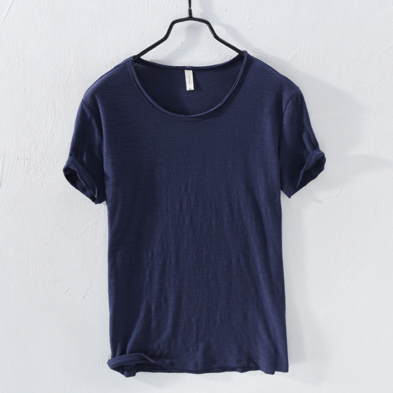 Valenzora | Soft Touch T-Shirt mit Rundhalsausschnitt