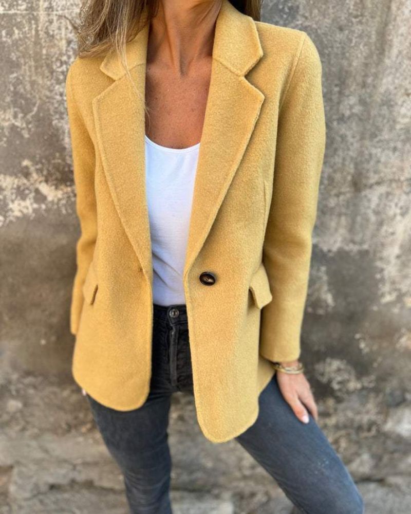 Valenzora | One-button blazer