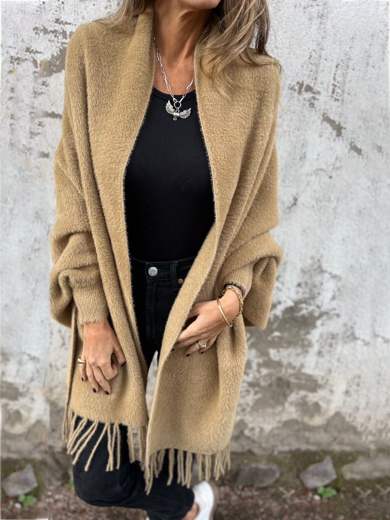 Valenzora | Langärmliger Cardigan