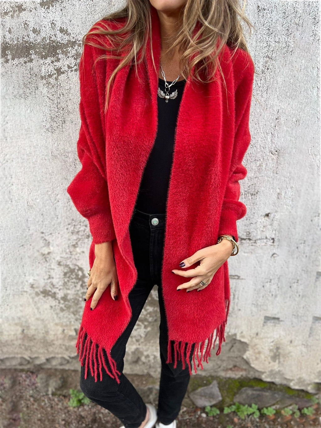 Valenzora | Langärmliger Cardigan